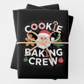 Weihnachtskochen Backen Crew Weihnachten Geschenkpapier Set (Beispiel)