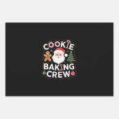 Weihnachtskochen Backen Crew Weihnachten Geschenkpapier Set (Vorderseite)