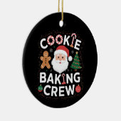 Weihnachtskochen Backen Crew Weihnachten Keramik Ornament (Rechts)