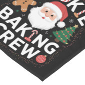 Weihnachtskochen Backen Crew Weihnachten Kurzer Tischläufer (Ecke)