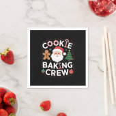 Weihnachtskochen Backen Crew Weihnachten Serviette (Beispiel)