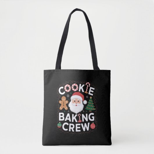 Weihnachtskochen Backen Crew Weihnachten Tasche (Vorderseite)