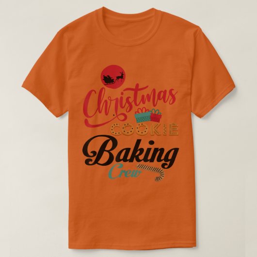 Weihnachtskochen Backgebäck Crew Lebkuchen Team Sa T-Shirt (Design vorne)