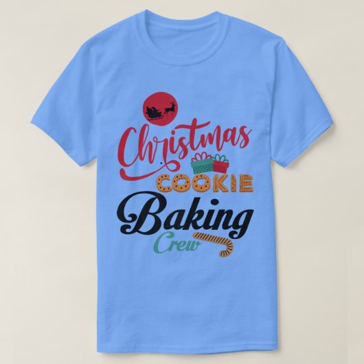 Weihnachtskochen Backgebäck Crew Lebkuchen Team Sa T-Shirt (Design vorne)