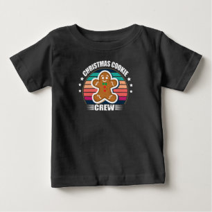 Weihnachtskochen Essende Crew passt Familie Baby T-shirt