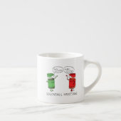 Weihnachtskochen Funny Koch Gewürze Espressotasse (Rechts)