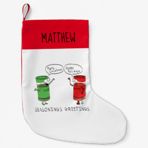 Weihnachtskochen Funny Koch Gewürze Kleiner Weihnachtsstrumpf