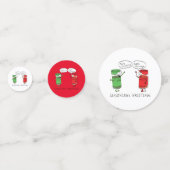 Weihnachtskochen Funny Koch Gewürze Konfetti (Vorderseiten)