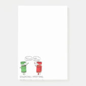 Weihnachtskochen Funny Koch Gewürze Post-it Klebezettel (Vorderseite)