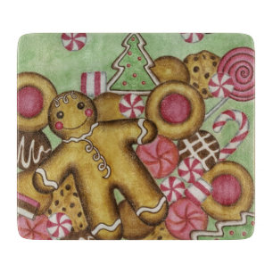 Weihnachtskochen Geschenk für Küchen Schneidebrett