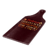 Weihnachtskochen Schneidebrett (Ecke)