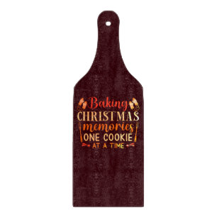 Weihnachtskochen Schneidebrett