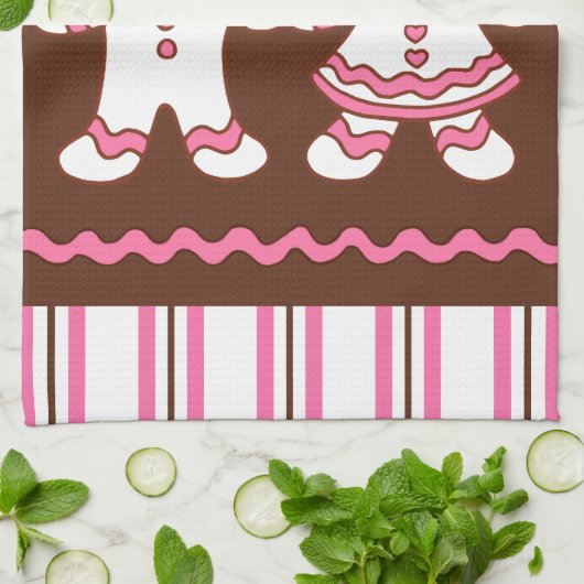 Weihnachtskocher Küchentuch (Gefaltet)