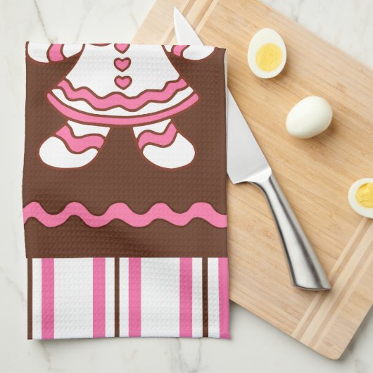 Weihnachtskocher Küchentuch (Viertel Falte)