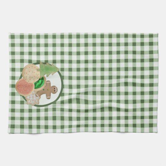 Weihnachtskocher Küchentuch (Horizontal)