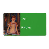 Weihnachtskochgeschenk Tag (Vorne)