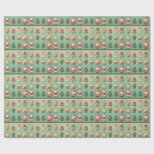 Weihnachtskochgeschenk Wrap Geschenkpapier (Flach)