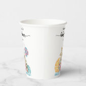 Weihnachtskochshaus Babydusche Pappbecher (Rechts)