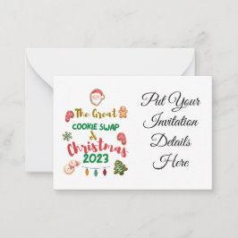 Weihnachtskochtausch 2023 Einladung