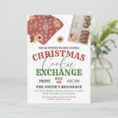 Weihnachtskochtausch Einladung (Stehend Vorderseite)