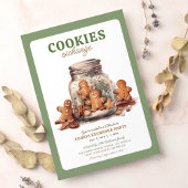 Weihnachtskochtausch Einladung Feiertag Party