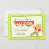 Weihnachtskochtausch & Etiquette-Einladung Einladung (Vorderseite)