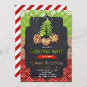 Weihnachtskochtausch Kakao-Party Einladung (Vorne/Hinten)