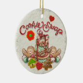 Weihnachtskochtausch Keramik Ornament (Rechts)