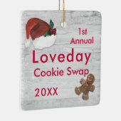 Weihnachtskochtausch Keramikornament (Rechts)