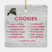 Weihnachtskochtausch Keramikornament (Rückseite)