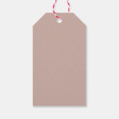 Weihnachtskochtausch Lebkuchen Geschenkanhänger (Rückseite)