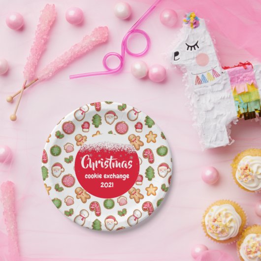 Weihnachtskochtausch Pappteller (Party)