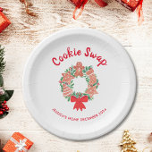 Weihnachtskochtausch Pappteller