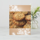 Weihnachtskochtausch-Party Einladung (Stehend Vorderseite)