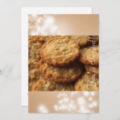 Weihnachtskochtausch-Party Einladung (Vorne/Hinten)