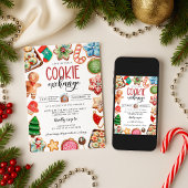 Weihnachtskochtausch-Party Einladung