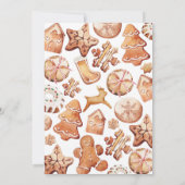 Weihnachtskochtausch Party Einladung (Rückseite)