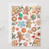 Weihnachtskochtausch-Party Einladung (Rückseite)