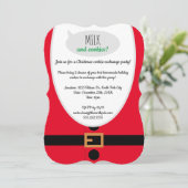 Weihnachtskochtausch Party laden Vorlage (Stehend Vorderseite)