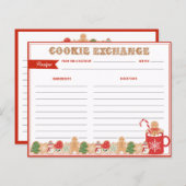 Weihnachtskochtausch | Rezept Card (Vorne/Hinten)