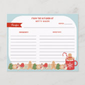 Weihnachtskochtausch | Rezept Card (Vorderseite)