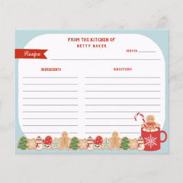 Weihnachtskochtausch | Rezept Card