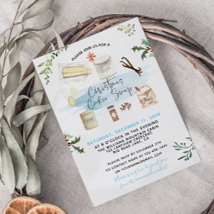 Weihnachtskochtausch - Selbstgebackene Cookies - E Einladung