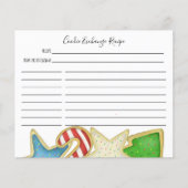 Weihnachtskochtausch Whimsical Rezept Card (Vorderseite)