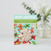 Weihnachtskochtkarten, Personalisierte Giftkarten Einladung (Stehend Vorderseite)