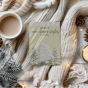 Weihnachtskochtkarten, Personalisierte Giftkarten Einladung