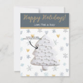 Weihnachtskochtkarten, Personalisierte Giftkarten Einladung (Vorderseite)