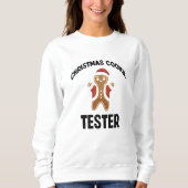 Weihnachtskochtkuchen Baker Gingerbrot Sweatshirt (Vorderseite)