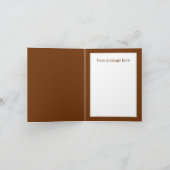 Weihnachtskochtnome hinzufügen feiertagskarte (Innenseite)