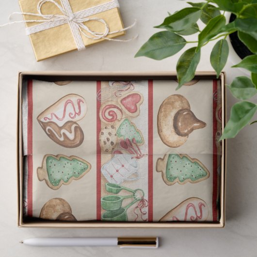 Weihnachtskochtopf Seidenpapier (Geschenk)